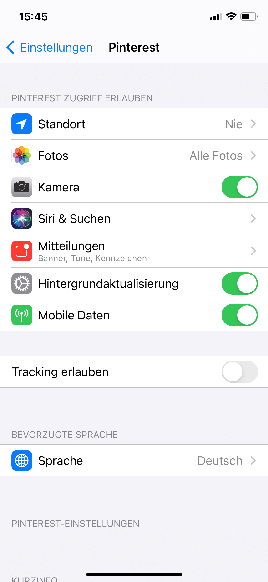Datenschutz